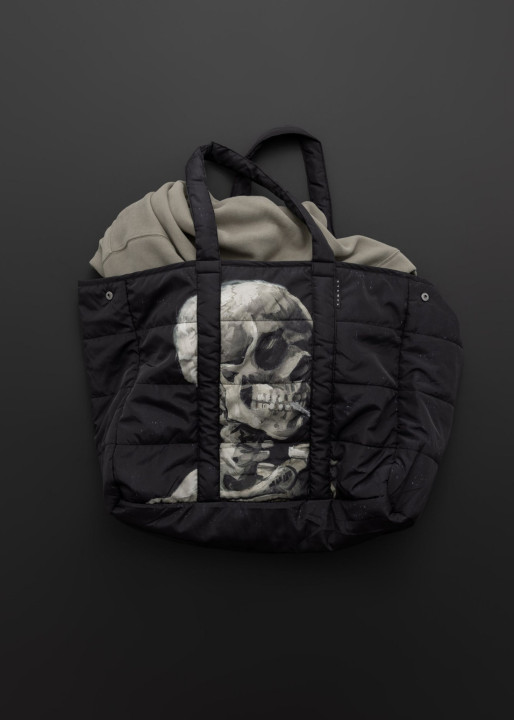 Skeleton Oversized Puffer Tote